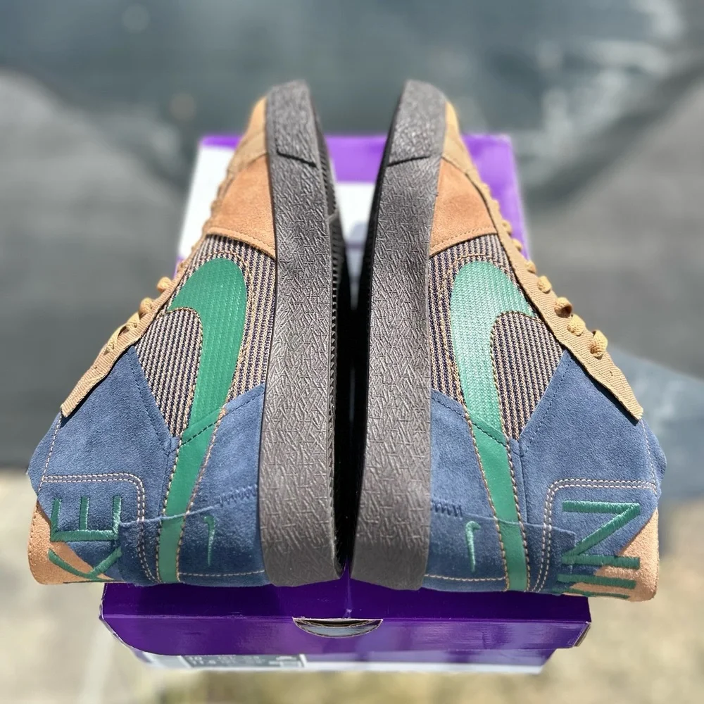 Men’s Nike SB US10 Zoom Blazer Mid
Premium 'Legend Dark Brown
Obsidian'. - Picture 3 of 13